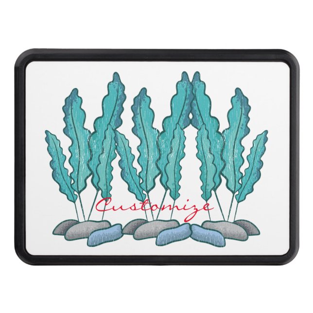 Cache Pour Crochet De Remorquage Algues bleues Thunder_Cove (Devant)