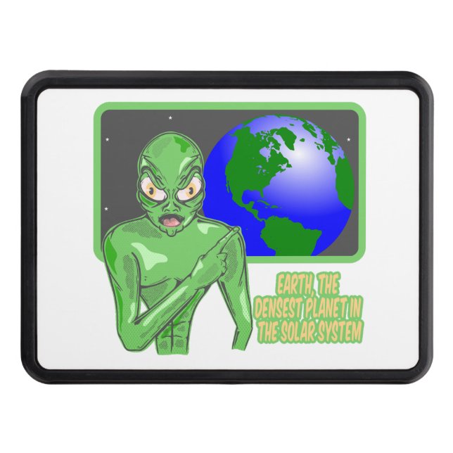 Cache Pour Crochet De Remorquage Alien Funny Earth Review (Devant)