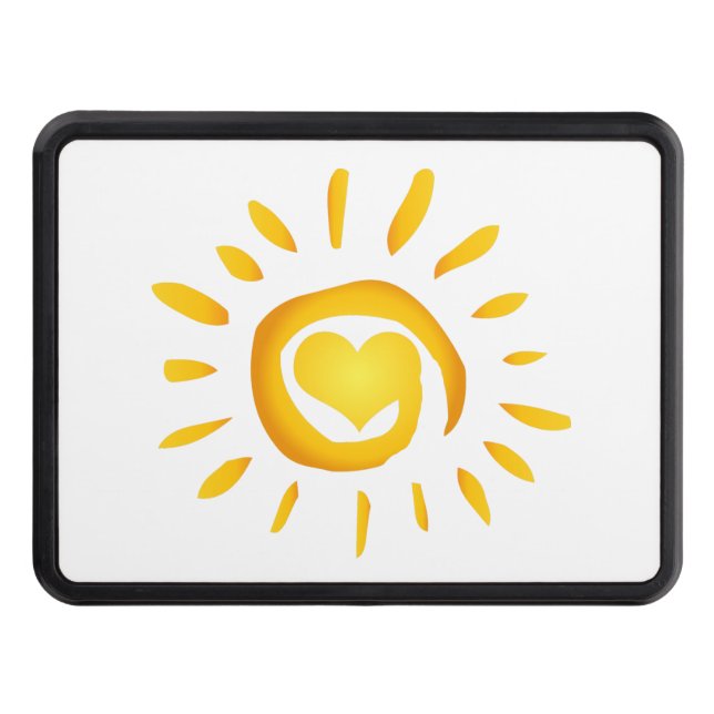 Cache Pour Crochet De Remorquage Amour de soleil (Devant)