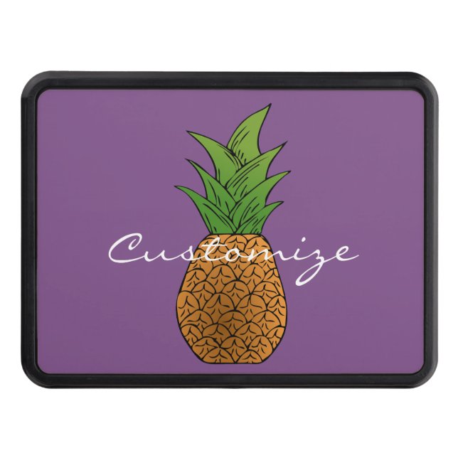 Cache Pour Crochet De Remorquage Ananas Thunder_Cove (Devant)