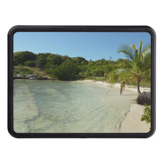 Cache Pour Crochet De Remorquage Antiguan Beach Beautiful Tropical Landscape (Devant)