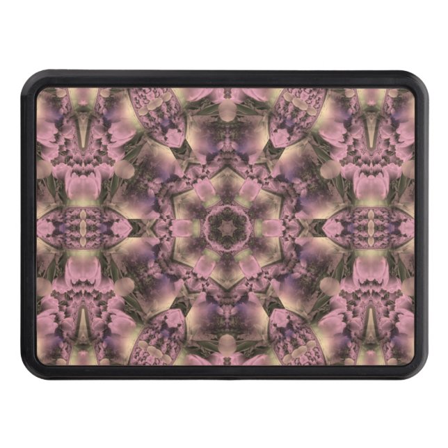 Cache Pour Crochet De Remorquage Antiquité rose victorienne (Devant)