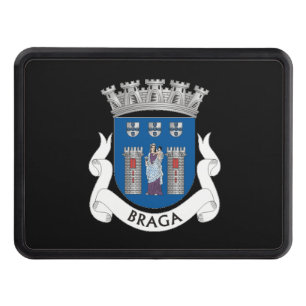 Cache Pour Crochet De Remorquage Armoiries de Braga, Portugal Chapeau de camion