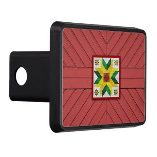 Cache Pour Crochet De Remorquage Barn Quilt Star 8