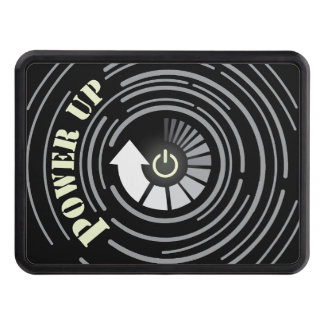 Cache Pour Crochet De Remorquage Bouton d'alimentation et cercle numérique Power Up