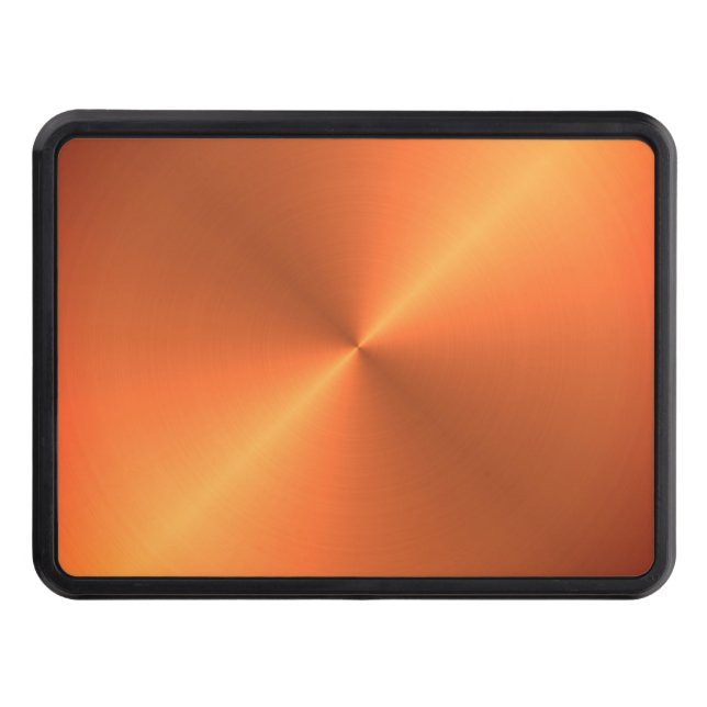 Cache Pour Crochet De Remorquage Brillant rouille orange (Devant)