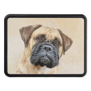Cache Pour Crochet De Remorquage Bullmastiff Painting - Cute Original Dog Art