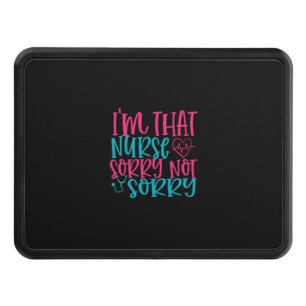 Cache Pour Crochet De Remorquage Cadeau infirmière Im Cette Infirmière Désolé Pas
