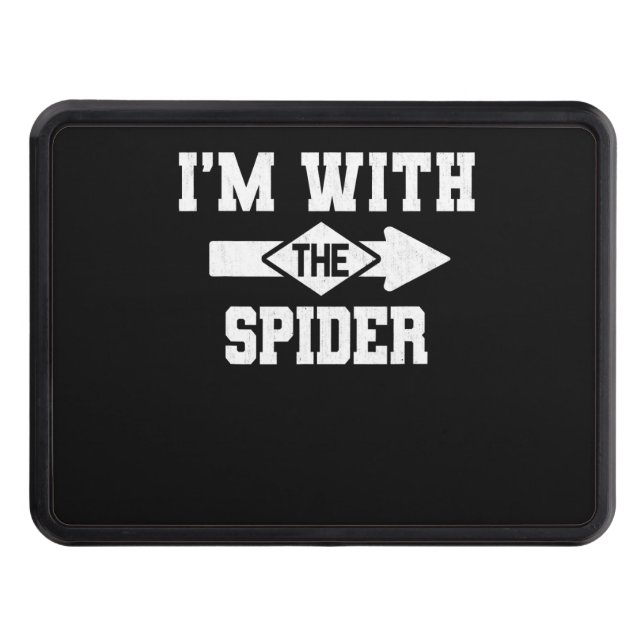 Cache Pour Crochet De Remorquage Cadeau Spider | I'm With The Spider Costume Matchi (Devant)