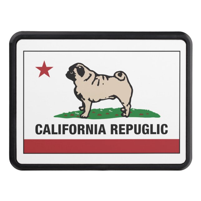 Cache Pour Crochet De Remorquage Californie République (Devant)