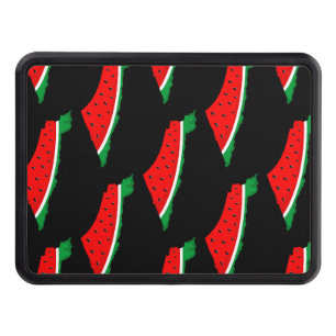 Cache Pour Crochet De Remorquage Carte de Palestine Watermelon Symbole de la libert
