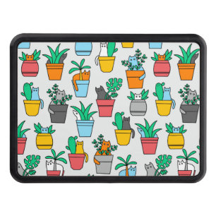 Cache Pour Crochet De Remorquage Chats dans les pots à fleurs