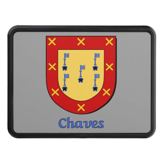 Cache Pour Crochet De Remorquage Chaves Family Shield (Devant)