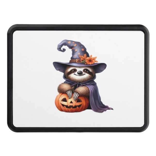 Cache Pour Crochet De Remorquage Chemise T classique Sloth Halloween (Devant)