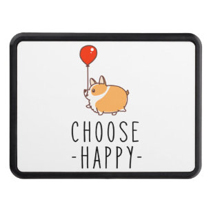 Cache Pour Crochet De Remorquage Choose Happy Corgi Lover Poison Dog Quota Mère de 