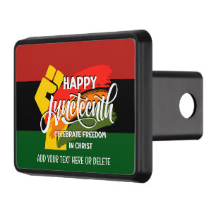 Cache Pour Crochet De Remorquage Christian HAPPY JUNETEENTH Pan African