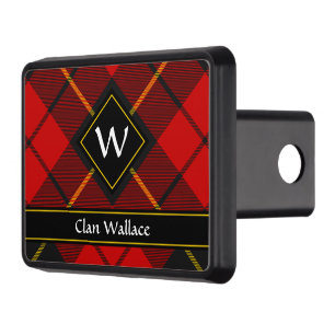 Cache Pour Crochet De Remorquage Clan Wallace Tartan Hitch Cover