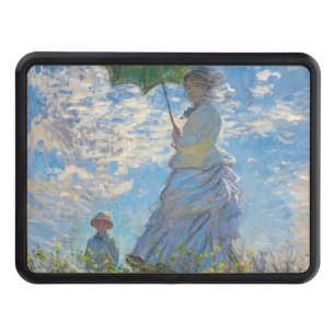 Cache Pour Crochet De Remorquage Claude Monet - La Promenade, Femme avec un Parasol
