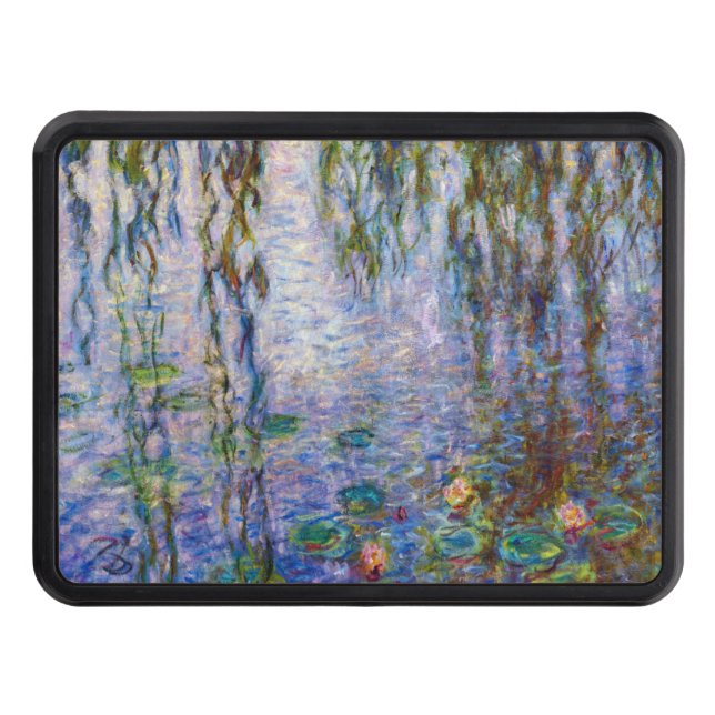 Cache Pour Crochet De Remorquage Claude Monet - Lys d'eau (Devant)