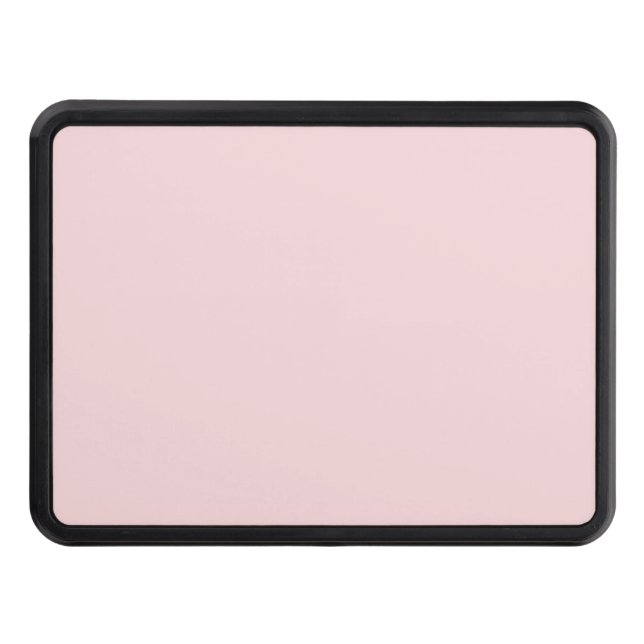 Cache Pour Crochet De Remorquage Couleur solide rose pâle  (Devant)