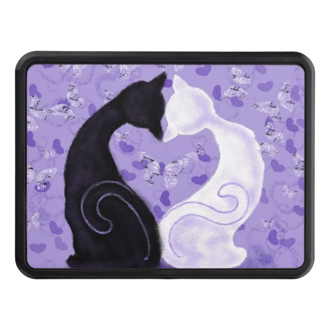 Cache Pour Crochet De Remorquage Couvercle romantique en couple (Devant)