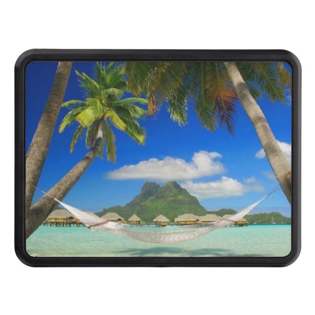 Cache Pour Crochet De Remorquage Couverture d'accroc de style de plage (Devant)