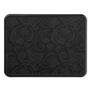 Cache Pour Crochet De Remorquage Cute noir cachemire motif leggings coussin de sièg