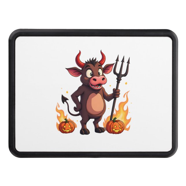 Cache Pour Crochet De Remorquage Diable Vache mal (Devant)