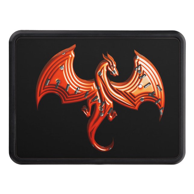 Cache Pour Crochet De Remorquage Dragon Red Demon (Devant)