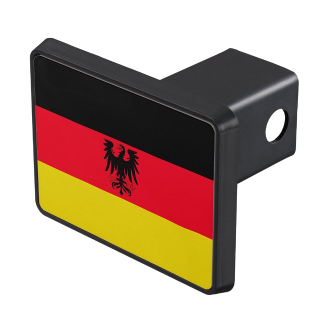 Cache Pour Crochet De Remorquage Drapeau allemand (haut Droit)
