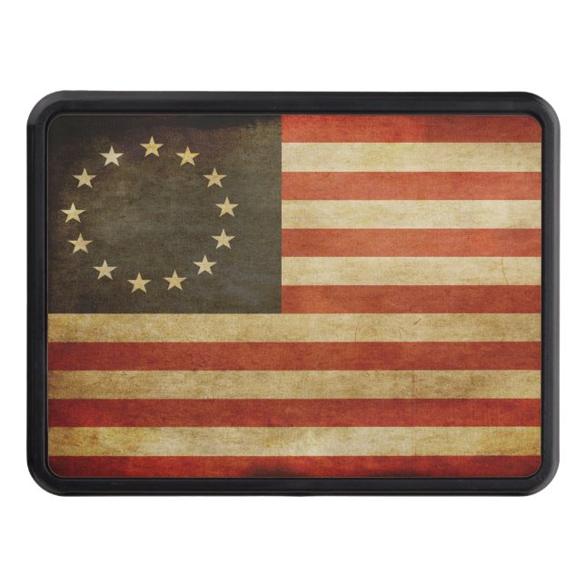 Cache Pour Crochet De Remorquage Drapeau Betsy Ross (Devant)
