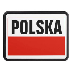 Cache Pour Crochet De Remorquage Drapeau de la Pologne   fierté polonaise