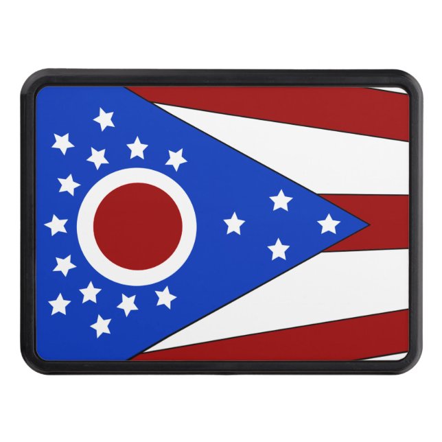 Cache Pour Crochet De Remorquage Drapeau de l'Ohio (Devant)