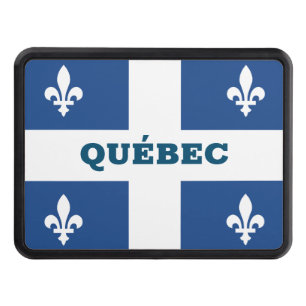 Cache Pour Crochet De Remorquage Drapeau de Québec, Canada