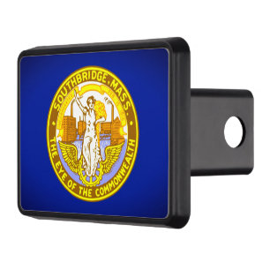 Cache Pour Crochet De Remorquage Drapeau de Southbridge, Massachusetts