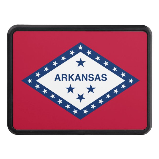 Cache Pour Crochet De Remorquage Drapeau d'État de l'Arkansas (Devant)