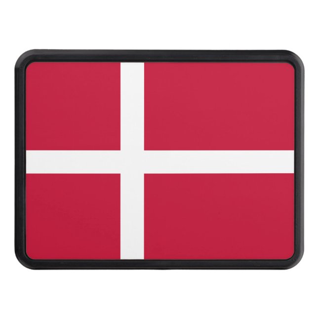 Cache Pour Crochet De Remorquage Drapeau du Danemark (Devant)