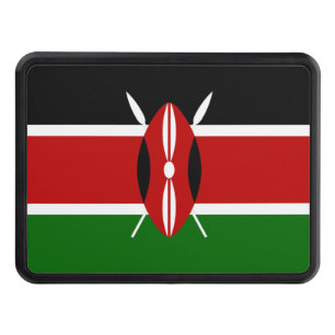 Cache Pour Crochet De Remorquage Drapeau du Kenya  