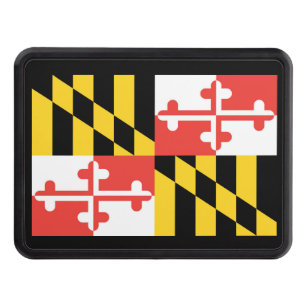 Cache Pour Crochet De Remorquage Drapeau du Maryland