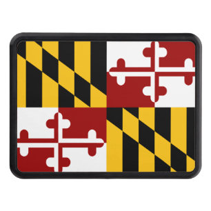 Cache Pour Crochet De Remorquage Drapeau du Maryland