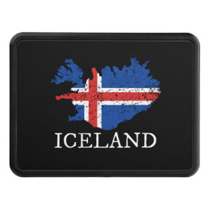 Cache Pour Crochet De Remorquage Drapeau Islande