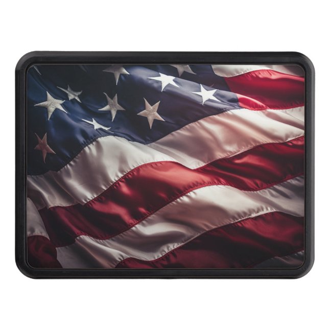 Cache Pour Crochet De Remorquage Drapeau patriotique américain (Devant)