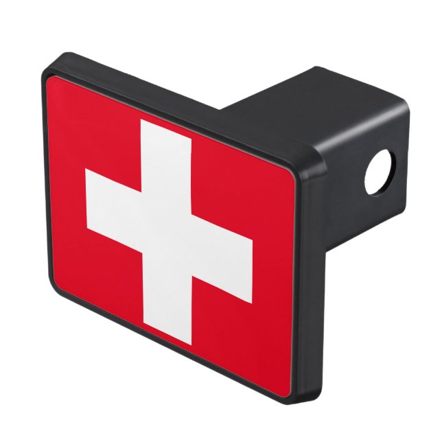 Cache Pour Crochet De Remorquage Drapeau suisse (haut Droit)