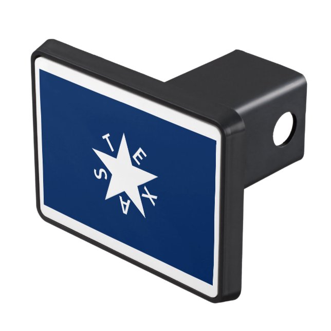 Cache Pour Crochet De Remorquage Drapeau Texas Republic Hitch Cover (haut Droit)