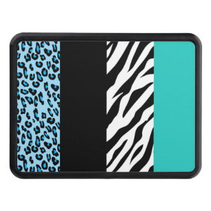 Cache Pour Crochet De Remorquage Empreinte de léopard, Zebra Print, Poster de anima