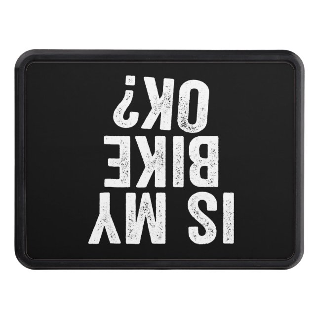 Cache Pour Crochet De Remorquage Est Mon Vélo Ok Drôle Cadeau Pour Les Vélos (Devant)