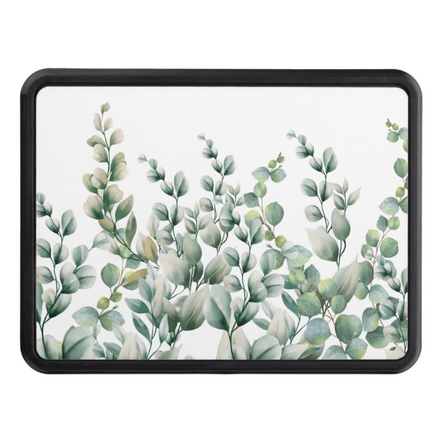 Cache Pour Crochet De Remorquage Eucalyptus vert (Devant)
