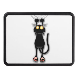 Cache Pour Crochet De Remorquage Fabric de Cat funny