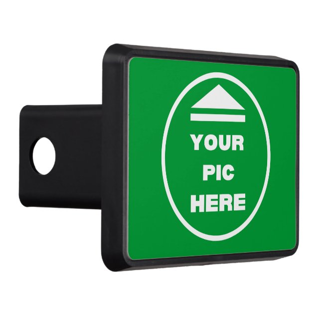 Cache Pour Crochet De Remorquage FACILE ! Récepteur Hitch Cover 2" - Personnalisé (Droite)