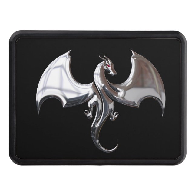 Cache Pour Crochet De Remorquage Fantastique Dragon (Devant)